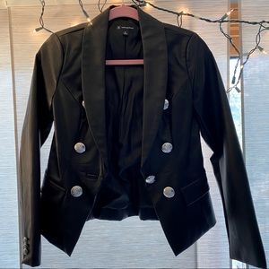 Man made leather jacket